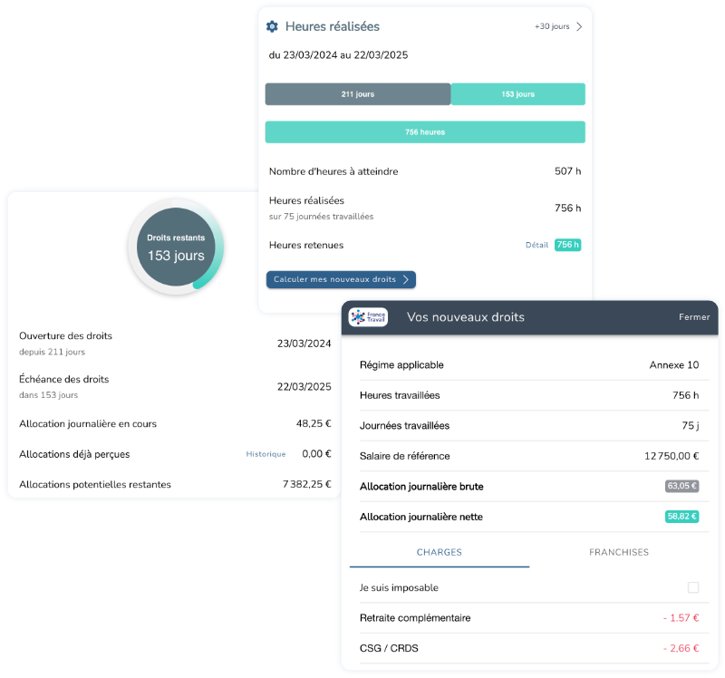 france_travail Basés sur les textes règlementaires, utilisés par les organismes officiels, iPresta gère votre activité d’intermittent en temps réel.