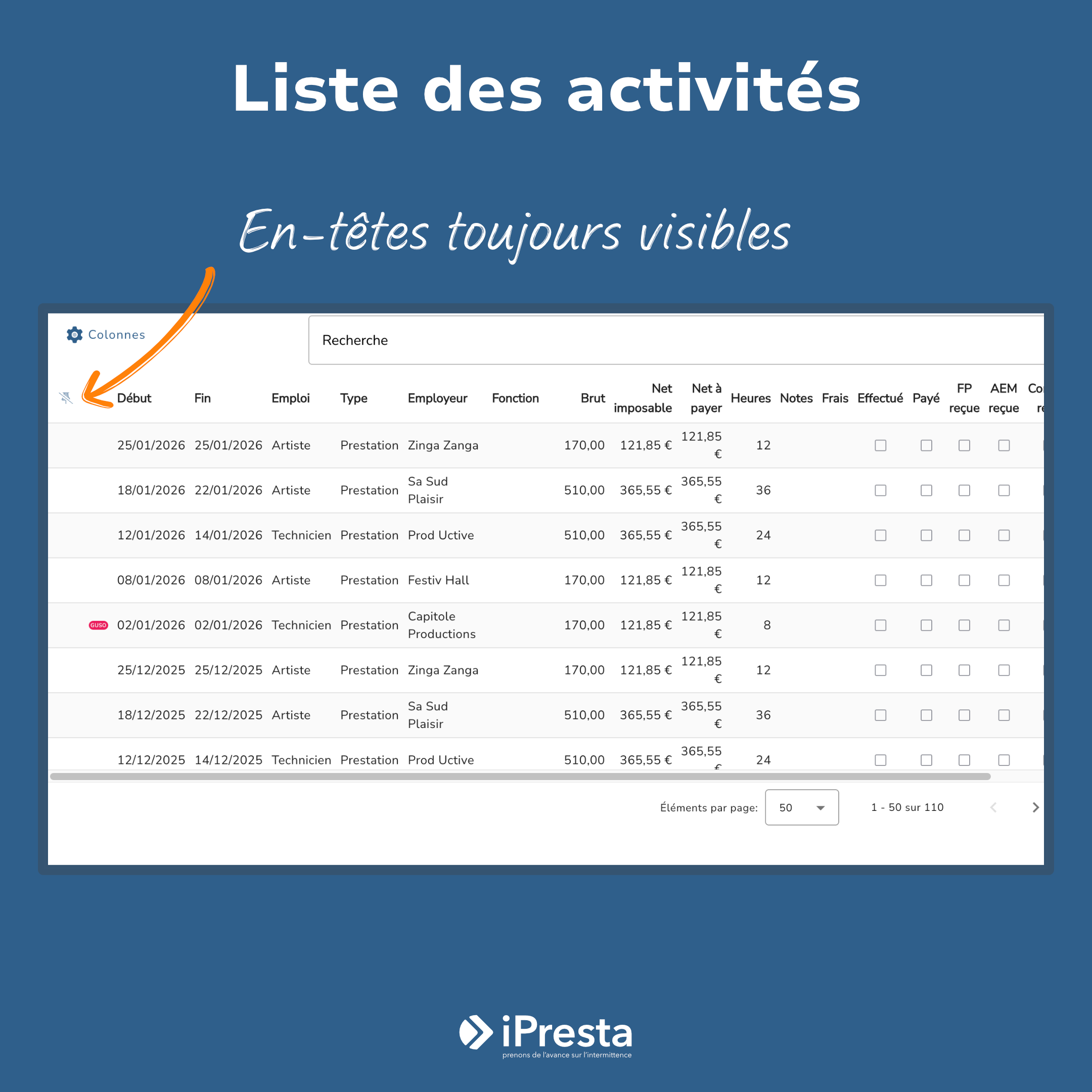 en-tete-toujours-visibles Activités - En-têtes toujours visibles