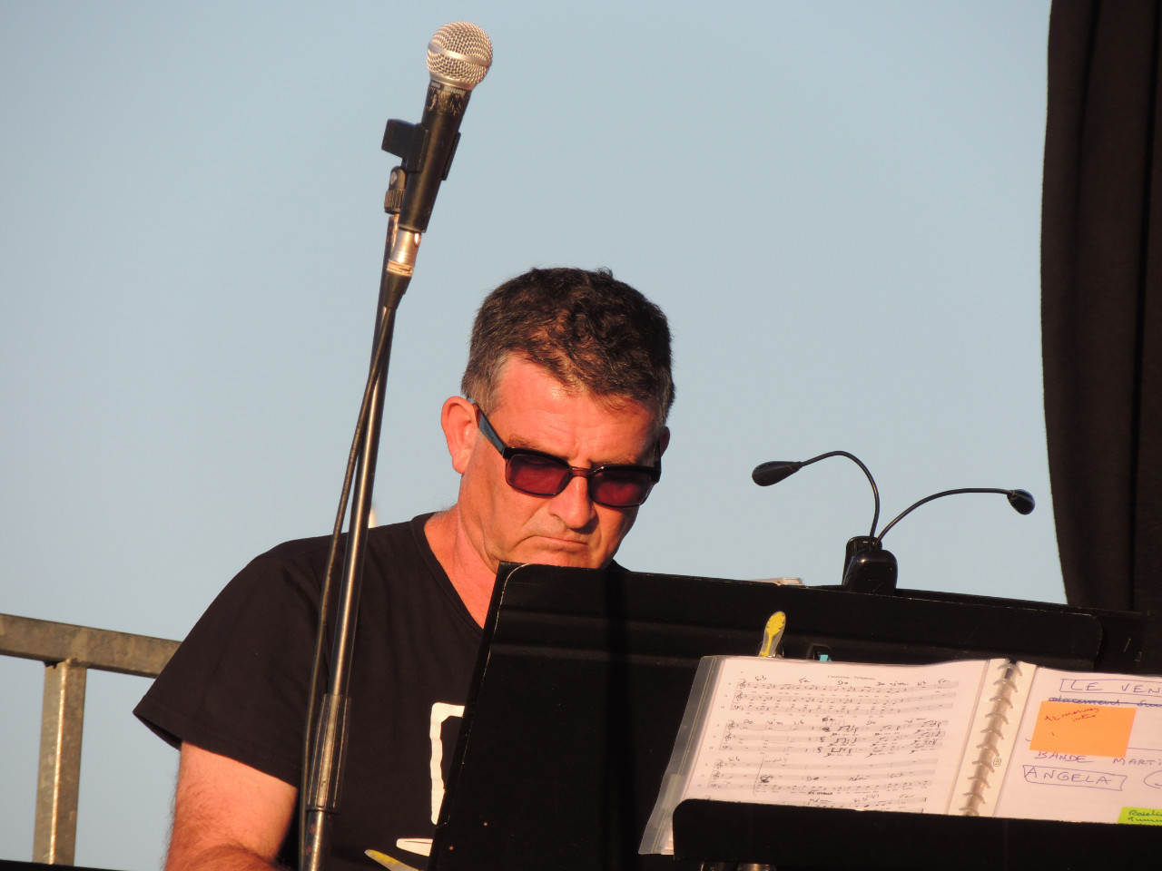 Bruno Sutre sur scène